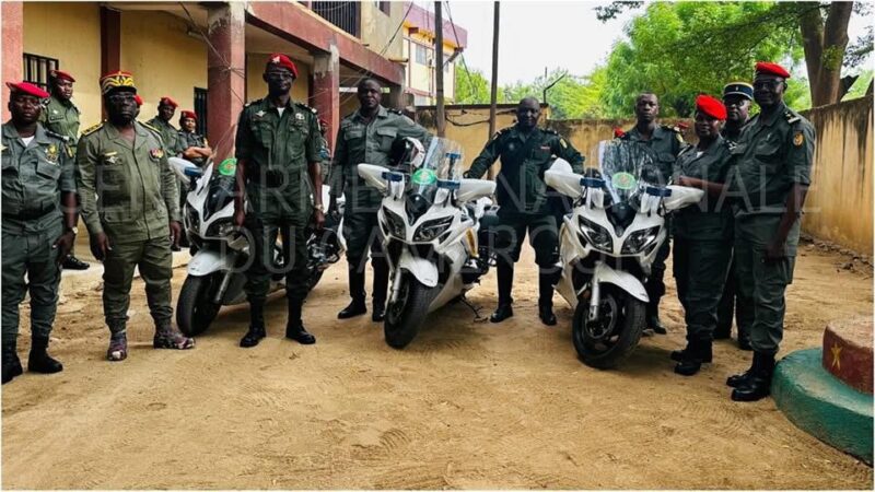 Extrême-Nord : Trois motocyclettes pour les pandors