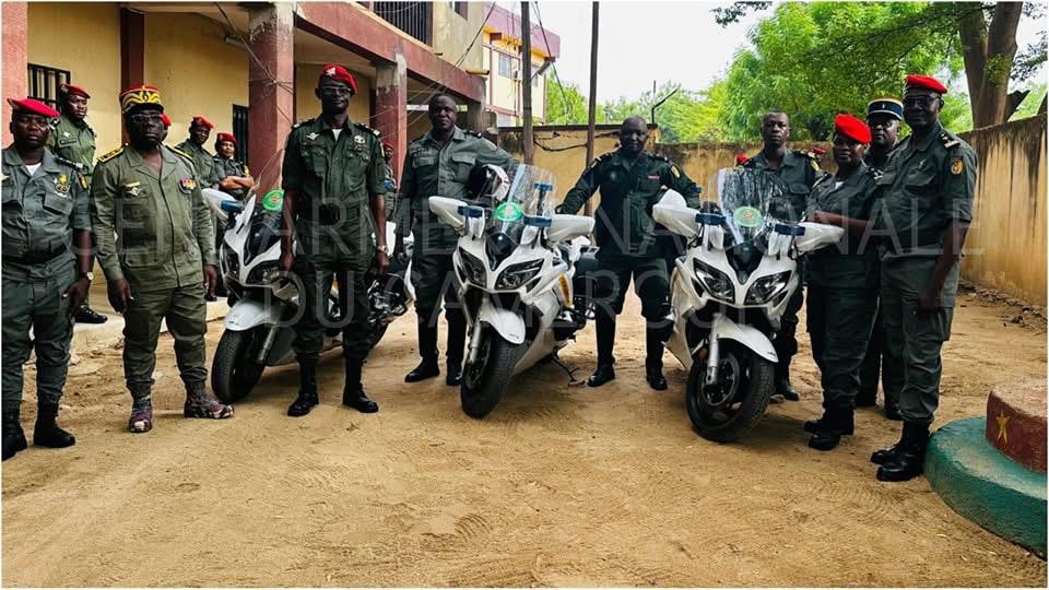 Extrême-Nord : Trois motocyclettes pour les pandors