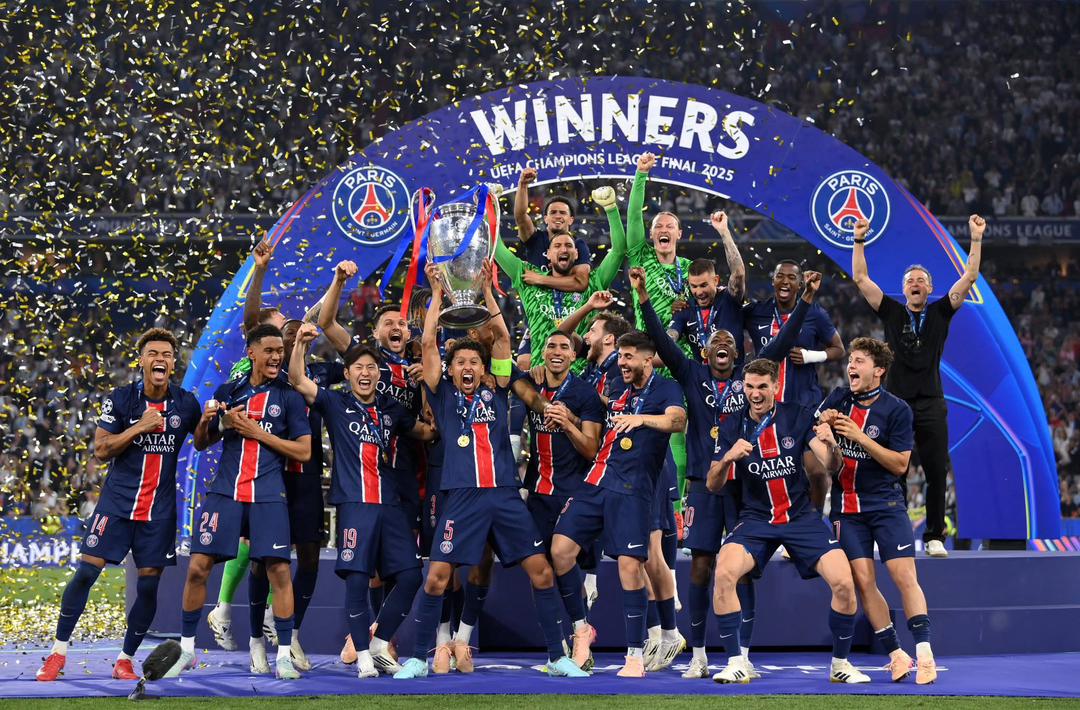 Ligue des champions: Un PSG exceptionnel écrase l’Inter et s’offre sa première Ligue des champions