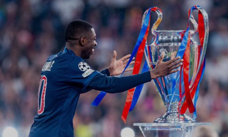 « Ousmane Ballon d’or! »  Après la Ligue des champions, le PSG lance sa campagne pour Dembélé