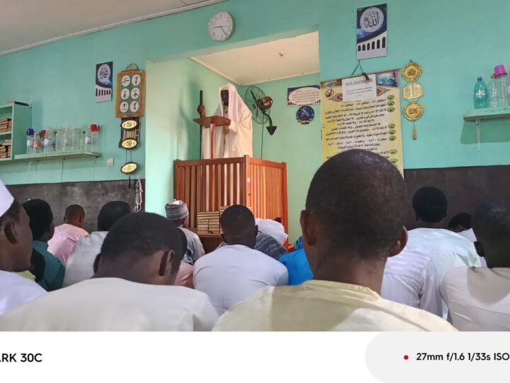 Ngaoundéré 3ème:  La prière du tabaski sous la pluie