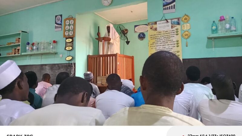 Ngaoundéré 3ème:  La prière du tabaski sous la pluie